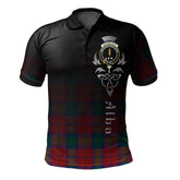 Clan Auchinleck Tartan Polo Shirt - Alba Celtic Style AZ84 Auchinleck Tartan Tartan Polo